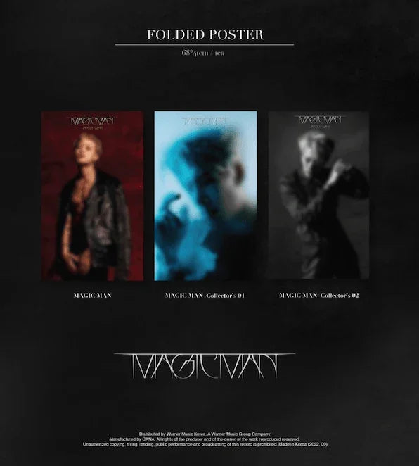 JACKSON WANG - MAGIC MAN - J-Store Online