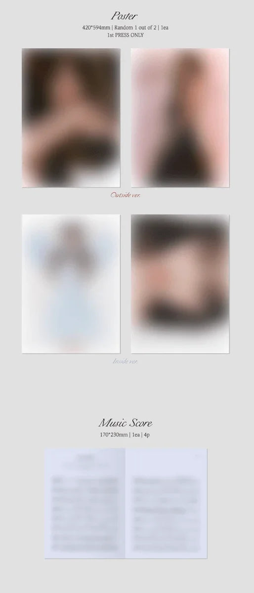 JO YU RI - OP.22 Y-WALTZ : IN MINOR (2ND SINGLE ALBUM) - J-Store Online