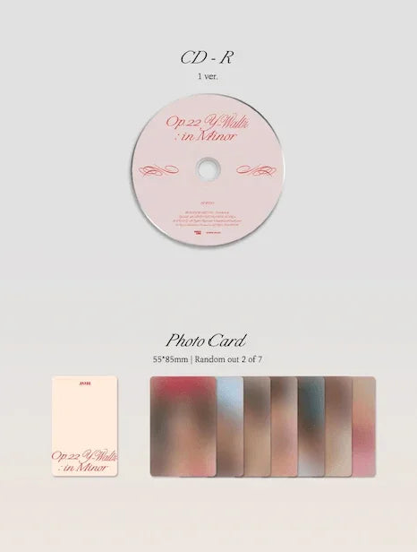 JO YU RI - OP.22 Y-WALTZ : IN MINOR (2ND SINGLE ALBUM) JEWEL VER. (LIMITED VER.) - J-Store Online