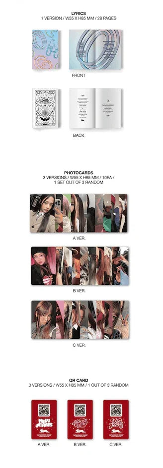 NEWJEANS - 1ST SINGLE 'OMG' PLATFORM ALBUM - Pre-Order - J-Store Online