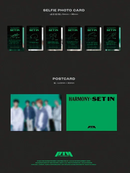 P1HARMONY - HARMONY : SET IN (5TH MINI ALBUM) - PLATFORM VER. - J-Store Online