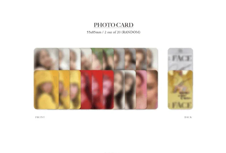 SOLAR - FACE (1ST MINI ALBUM) - J-Store Online