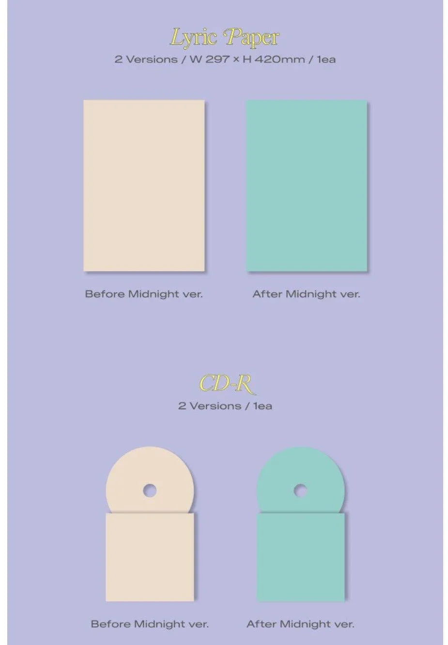 FROMIS_9 - MIDNIGHT GUEST (4TH MINI ALBUM) - J-Store Online