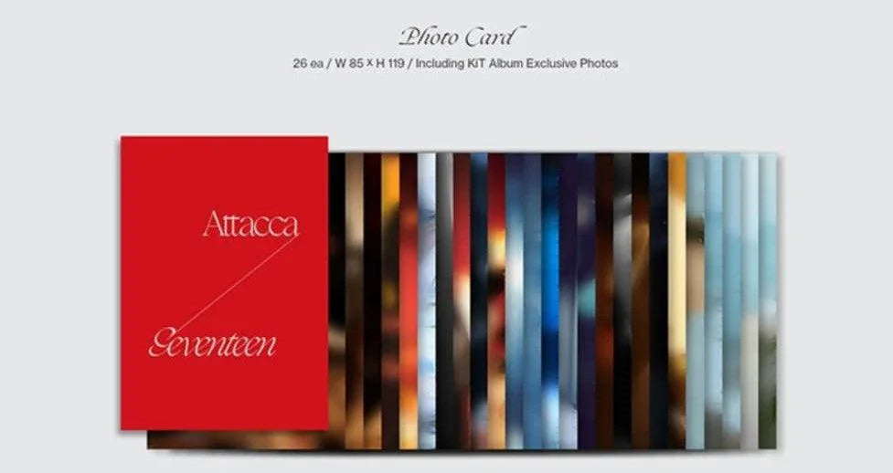 SEVENTEEN - 9TH MINI ALBUM ATTACCA (Kit Album) - J-Store Online