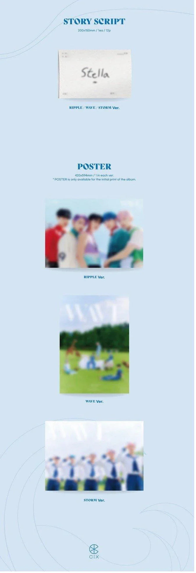 CIX - Ok - Prologue - Be OK - J-Store Online