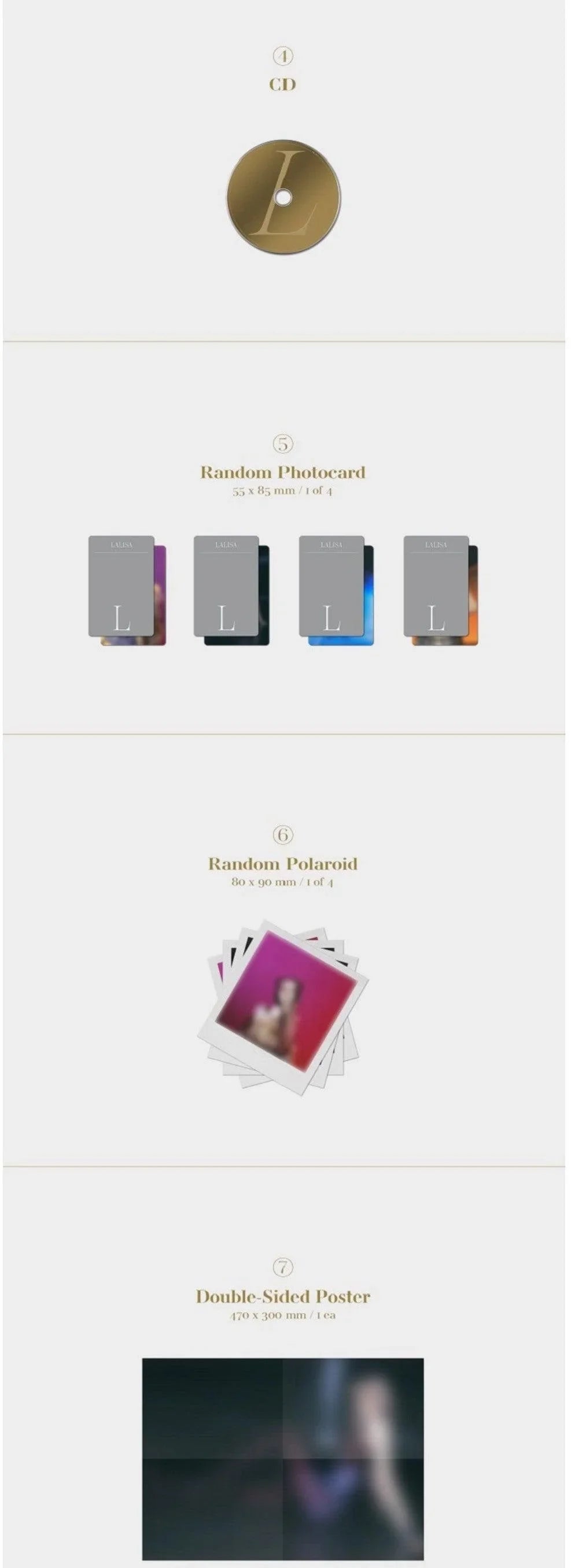 LISA - LISA FIRST SINGLE ALBUM LALISA - J-Store Online