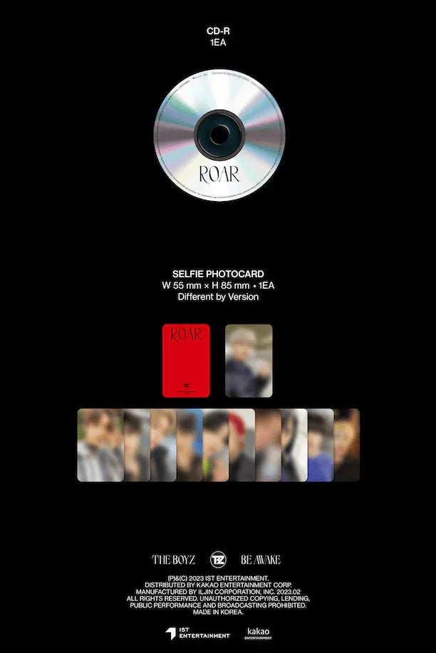 THE BOYZ - BE AWAKE (8TH MINI ALBUM) JEWEL CASE - J-Store Online