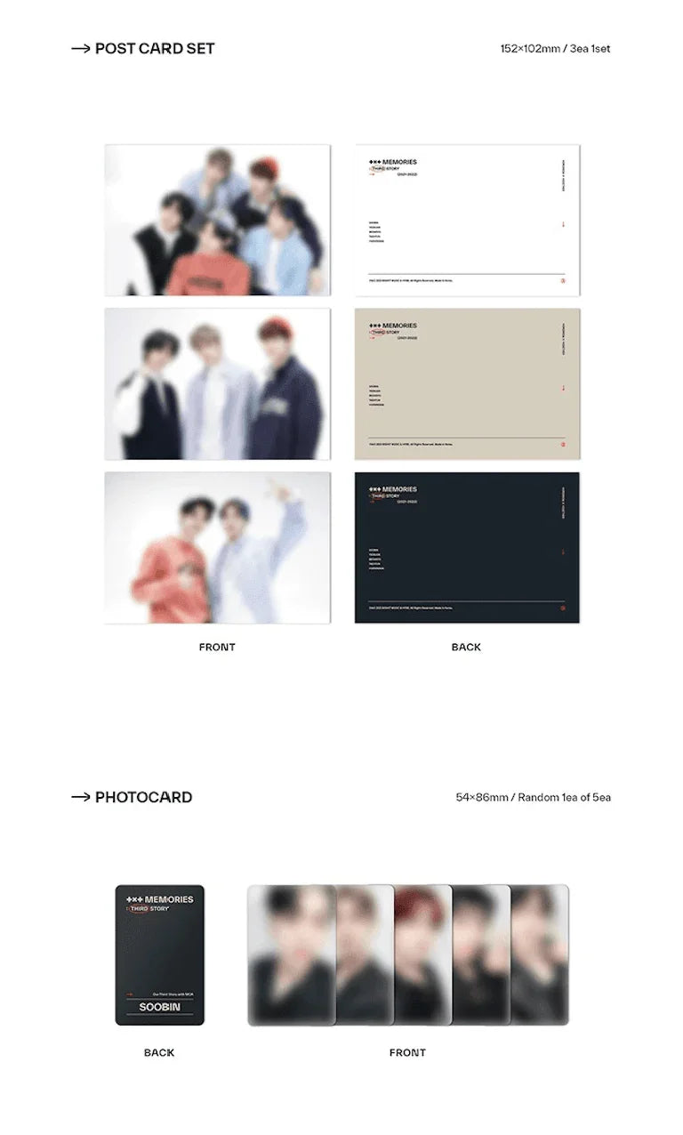 TOMORROW X TOGETHER (TXT) - MEMORIES : THIRD STORY DIGITAL CODE - J-Store Online