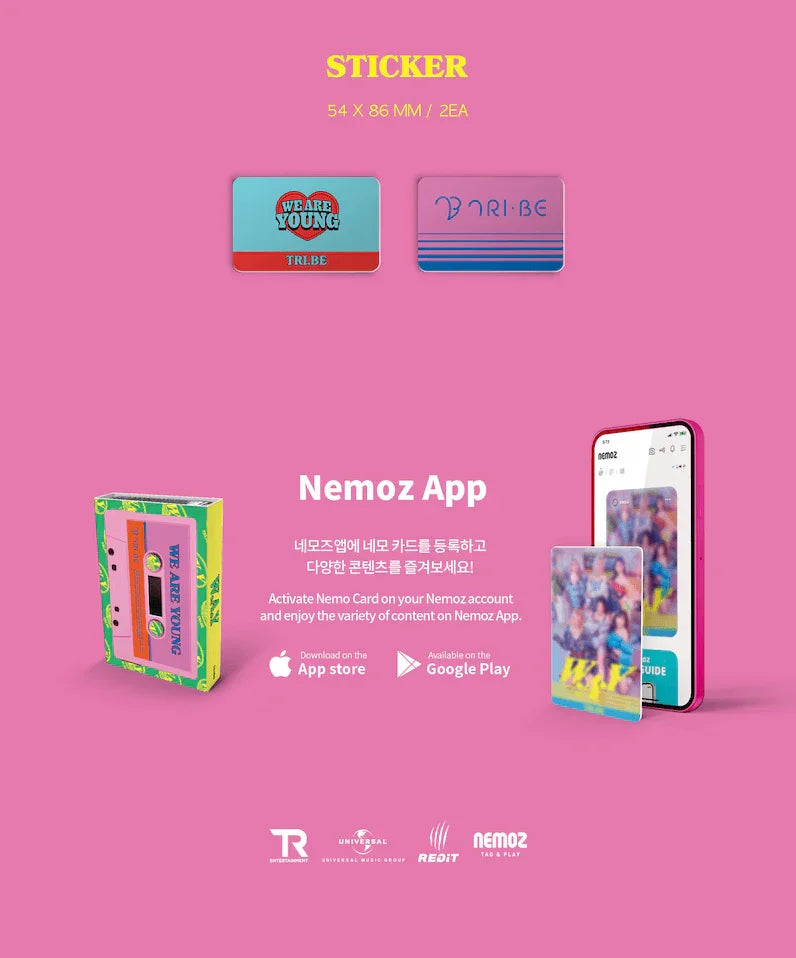 TRI.BE - W.A.Y - 2ND MINI ALBUM - NEMO VERSION - J-Store Online