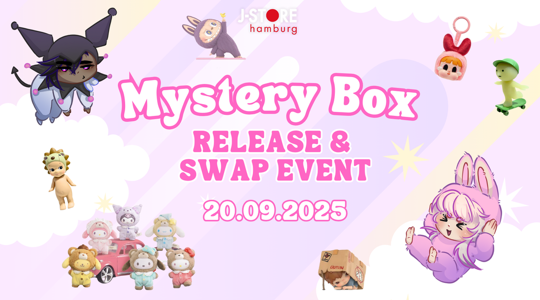 Mystery Box - Blind Box Release and Swap Event J-Store Hamburg x Niji Bubble Tea Cafe