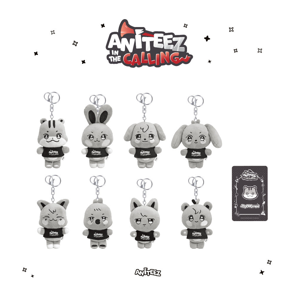 ATEEZ x ANITEEZ - ANITEEZ IN THE CALLING - THE CALLING ANITEEZ PLUSH KEYRING J-Store.online