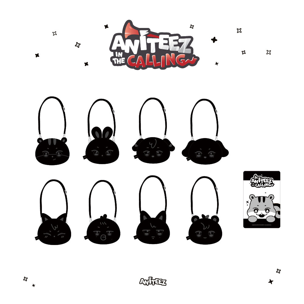 ATEEZ x ANITEEZ - ANITEEZ IN THE CALLING - FACE POUCH BAG J-Store.online