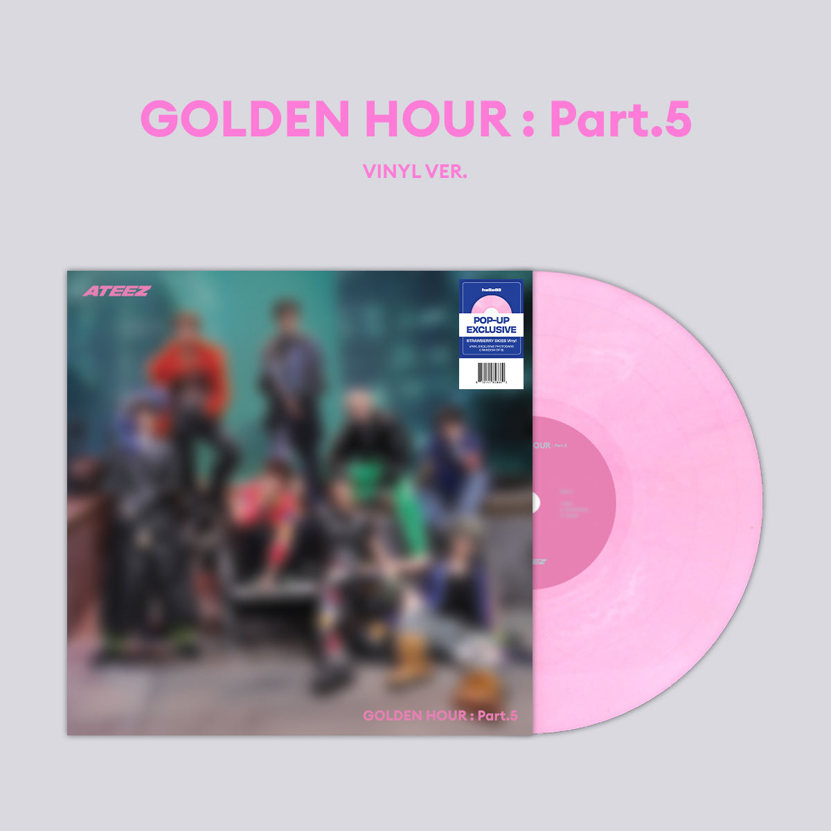 Hello82 J-store.online ATEEZ - GOLDEN HOUR : Part.5 (VINYL) - POP-UP Exclusive