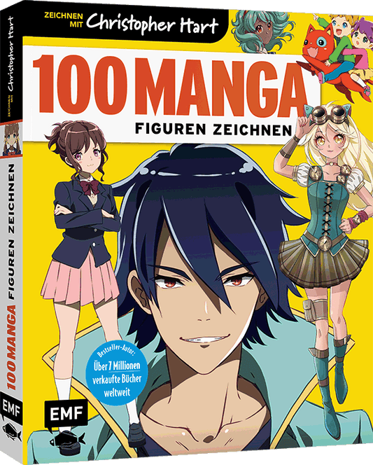 100 MANGA FIGUREN ZEICHNEN - J-Store Online