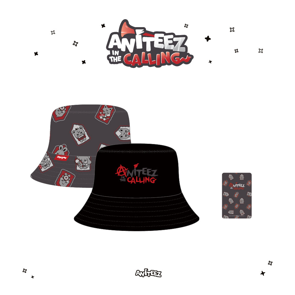 ATEEZ x ANITEEZ - ANITEEZ IN THE CALLING - REVERSIBLE BUCKET HAT J-Store.online