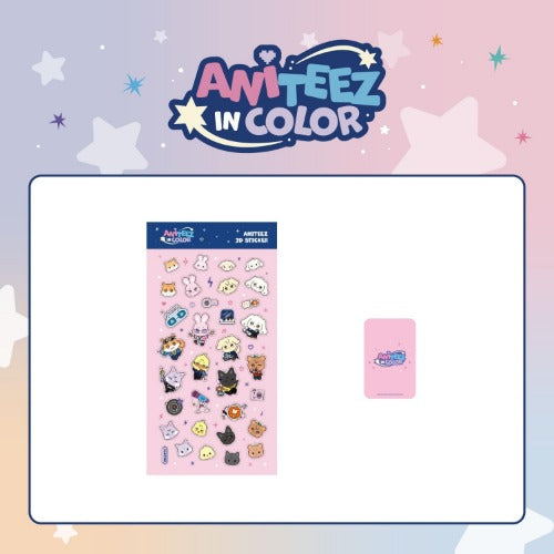 ATEEZ - ANITEEZ IN COLOR - ANITEEZ 3D STICKER J-STORE.ONLINE