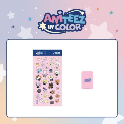 ATEEZ - ANITEEZ IN COLOR - ANITEEZ 3D STICKER J-STORE.ONLINE