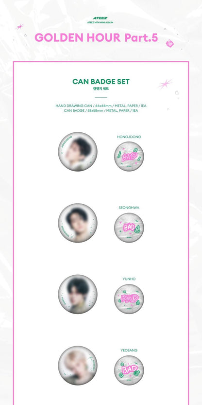ATEEZ_Can Badge