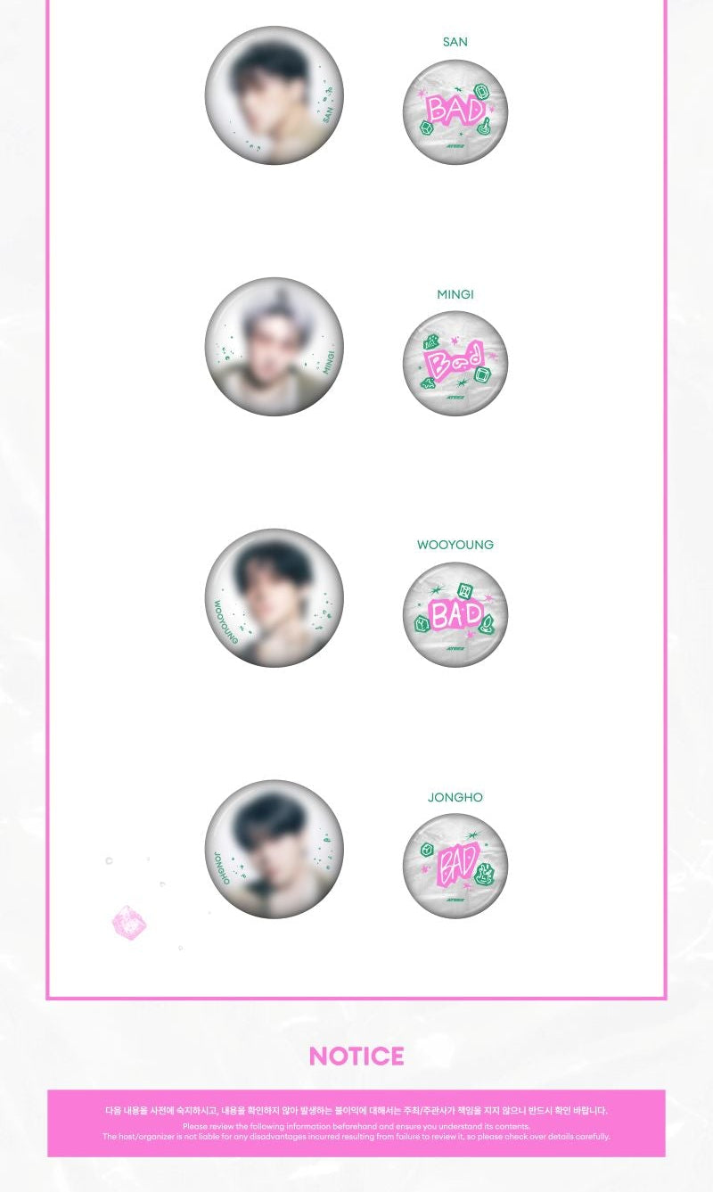ATEEZ_Can Badge