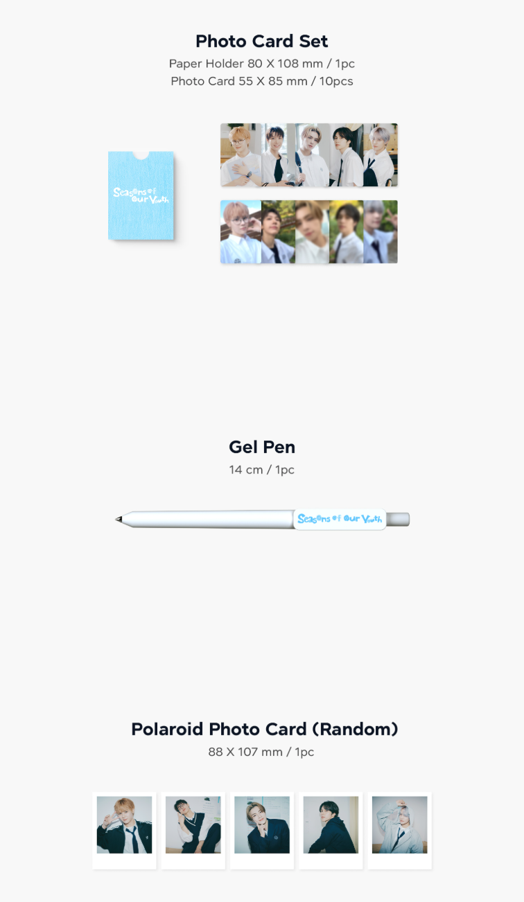 (Pre-Order) WAY V - SEASONS OF OUR YOUTH (SEASON'S GREETINGS 2026)