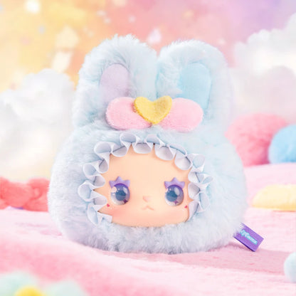 J-STORE ONLINE LUCKY EMMA - LOVELY EMMA FLUFFY DUMPLING SERIES- VINYL FACE PLUSH COIN PURSE - BLIND BOX