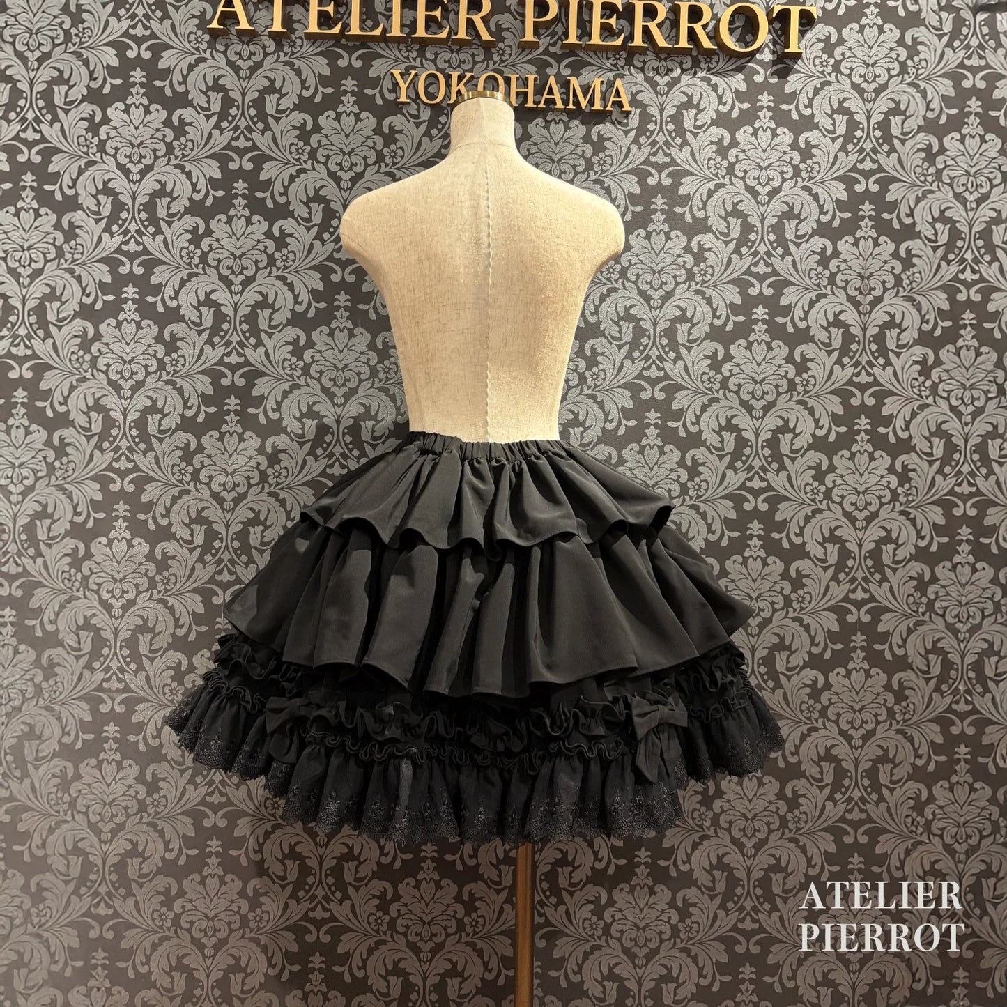 J-Store-online_melty_ribbon_skirt_black_2