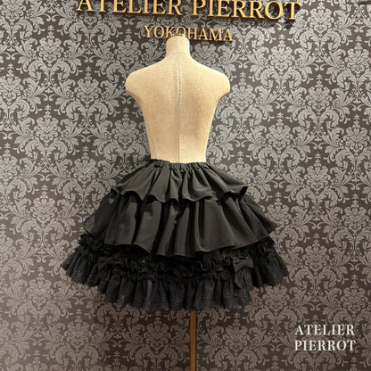 J-Store-online_melty_ribbon_skirt_black_2