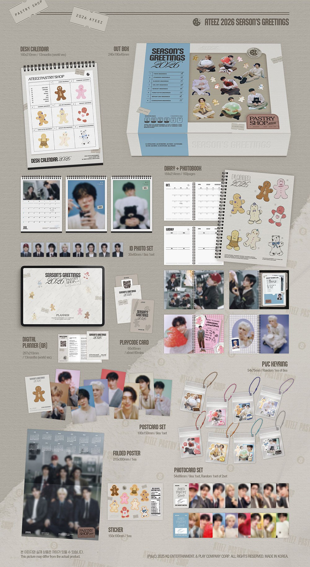 ATEEZ - 2026 SEASON'S GREETINGS – J-Store Online