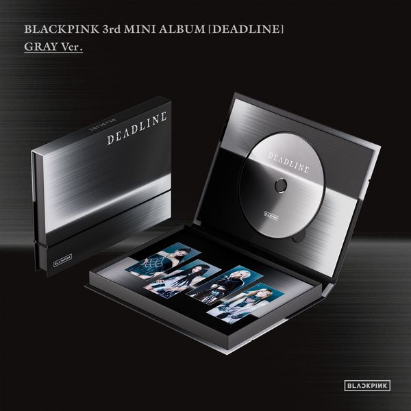 BLACKPINK アルバム 新品 未開封 LISA ロゼ ジェニ ジス 26/2/27 韓国発売】BLACKPINK ブラックピンク DEADLINE SILVER Ver. 3