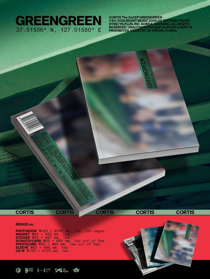 J-Store_online_CORTIS_THE_2ND_EP_GREENGREEN_BRIDGE_VER.
