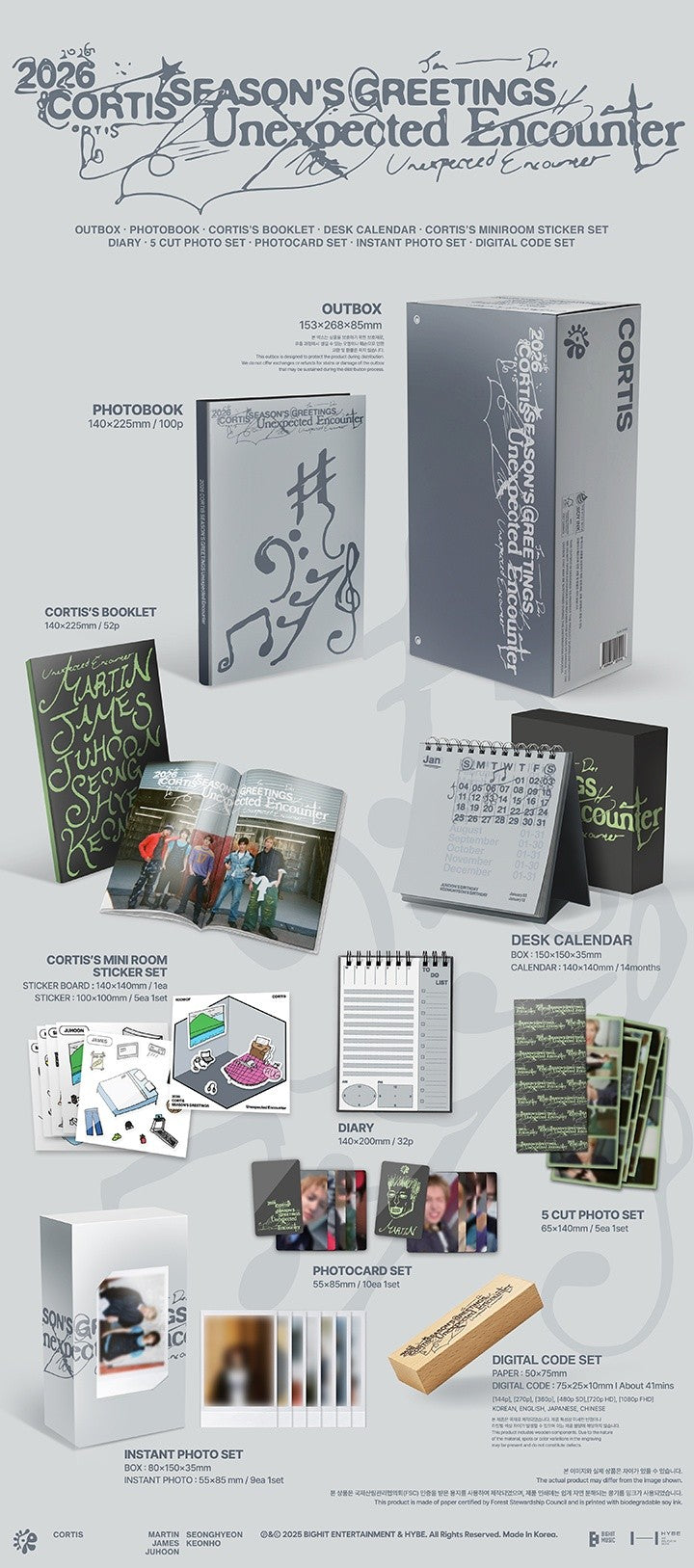 CORTIS - SEASON'S GREETINGS 2026 – J-Store Online