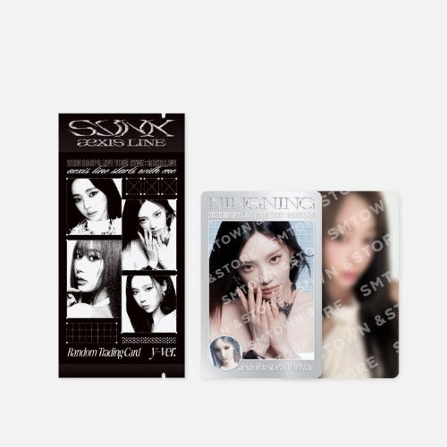 aespa SYNK : aeXIS LINE RANDOM TRADING CARD SET Y VER. – J-Store