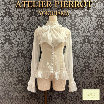 ATELIER PIERROT - VALLÉE LYS ETHEREAL RIBBON BLOUSE