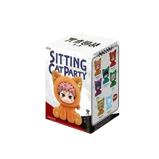 J-store-online-Jujutsu-Kaisen-Blindbox-sitting-cat-party