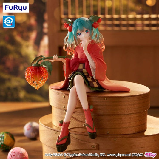 HATSUNE MIKU - NOODLE STOPPER FIGURE - MIKU - FLOWER FAIRY WINTER CHERRY Ver.