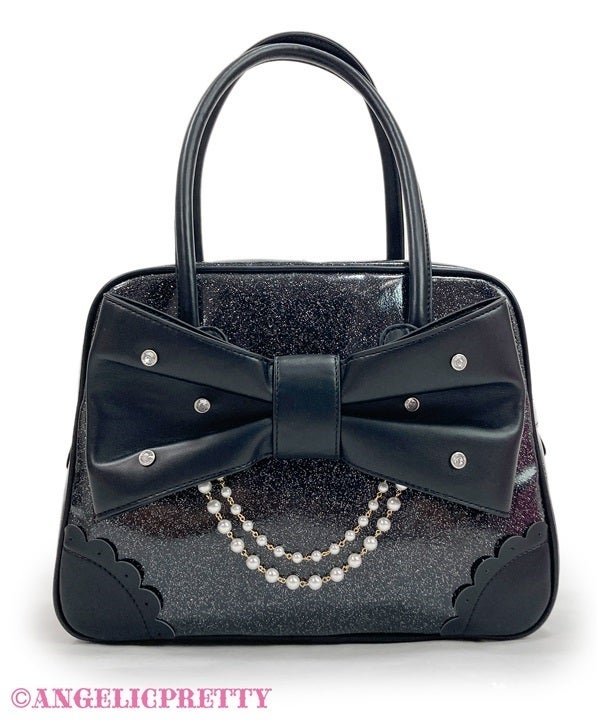 J-store-online_Angelic_Pretty_Glitter_gem_boston_Bag_black