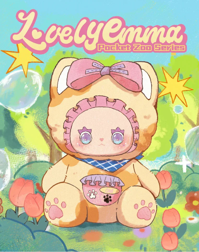 J-store-online LUCKY EMMA - LOVELY EMMA POCKET ZOO KEYRING - BLIND BOX