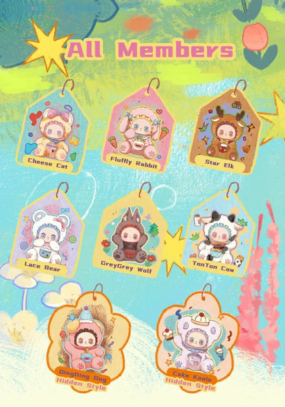 J-store-online LUCKY EMMA - LOVELY EMMA POCKET ZOO KEYRING - BLIND BOX