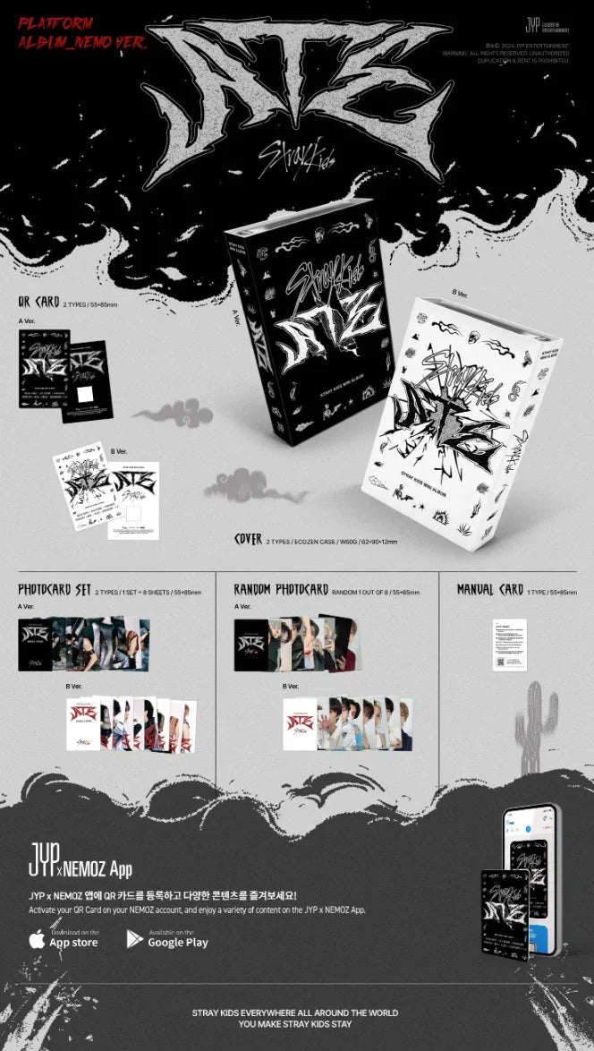 STRAY KIDS - ATE (PLATFORM ALBUM NEMO VER.) – J-Store Online STRAY KIDS - ATE (PLATFORM ALBUM NEMO VER.) – J-Store Online