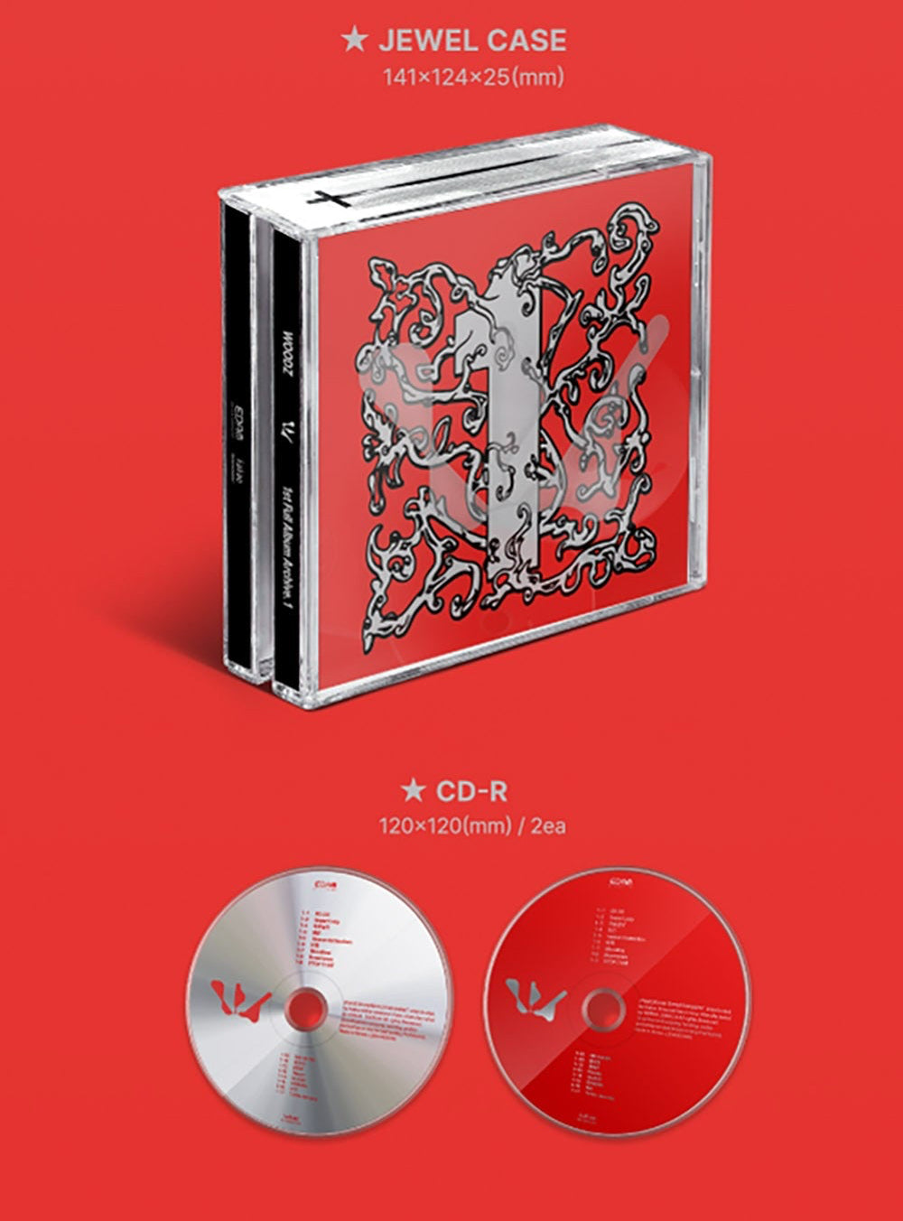 WOODZ - 1ST FULL ALBUM [ARCHIVE.1] (JEWEL VER.) – J-Store Online