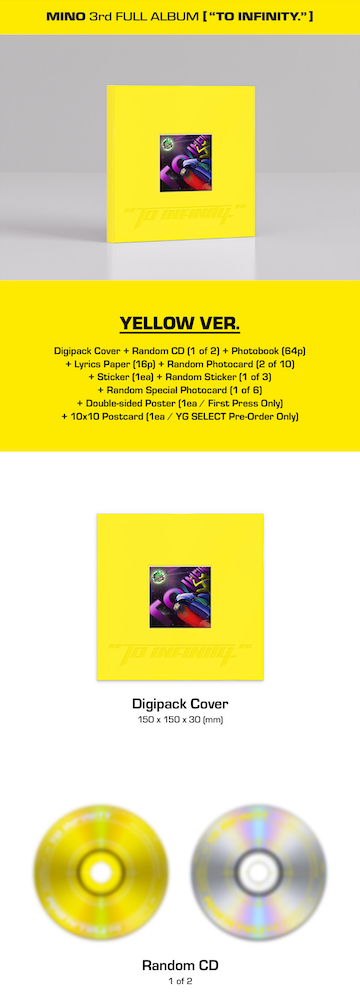 MINO - 3RD FULL ALBUM -TO INFINITY - J-Store Online