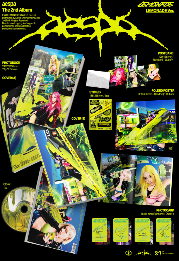 J-Store_online_Aespa_Lemonade_Lemonade_Ver