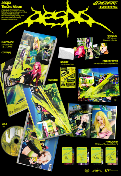 J-Store_online_Aespa_Lemonade_Lemonade_Ver
