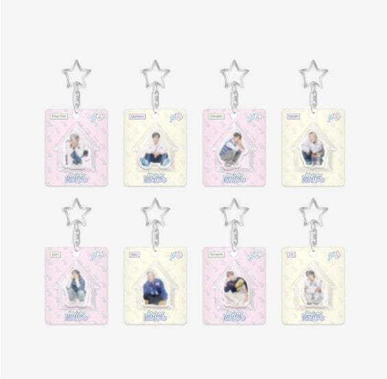 (Pre-Order) STRAY KIDS - 6TH FAN MEETING - SKZs STAY IN OUR LITTLE HOUSE - MINI BLOCK KEYRING