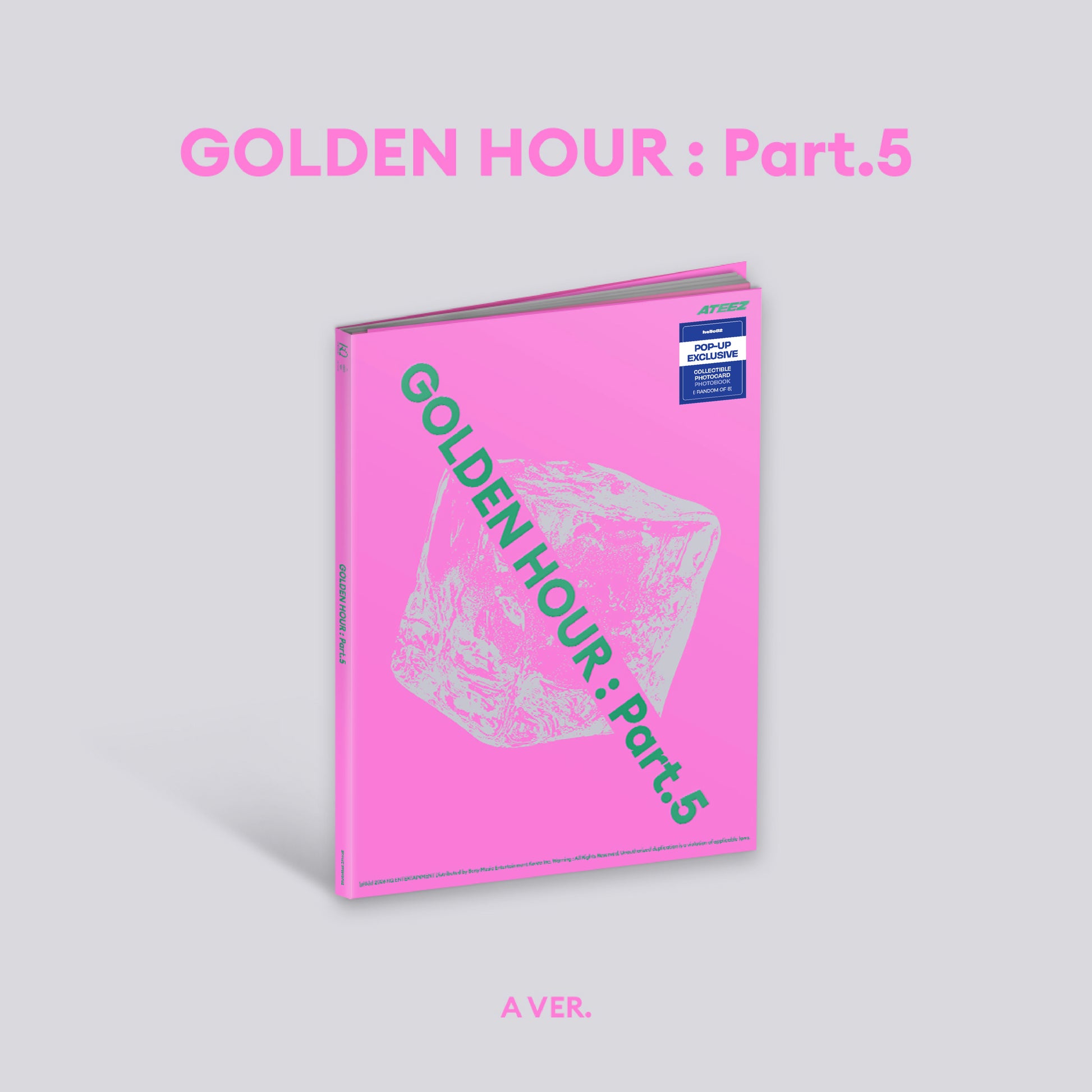 J-store.Online Hello82 -  ATEEZ - GOLDEN HOUR : Part.5 - POP-UP Exclusive