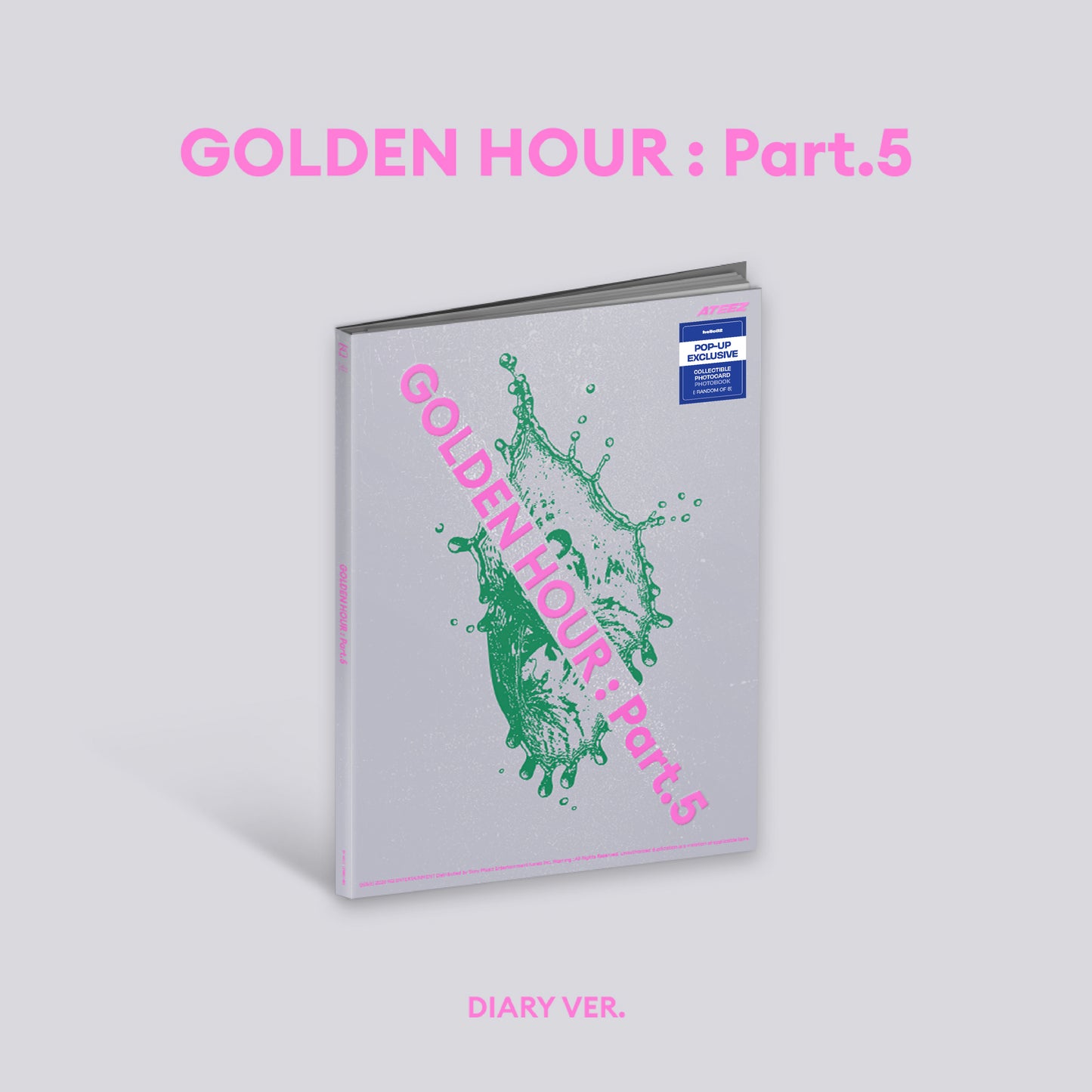 J-store.Online Hello82 -  ATEEZ - GOLDEN HOUR : Part.5 - POP-UP Exclusive