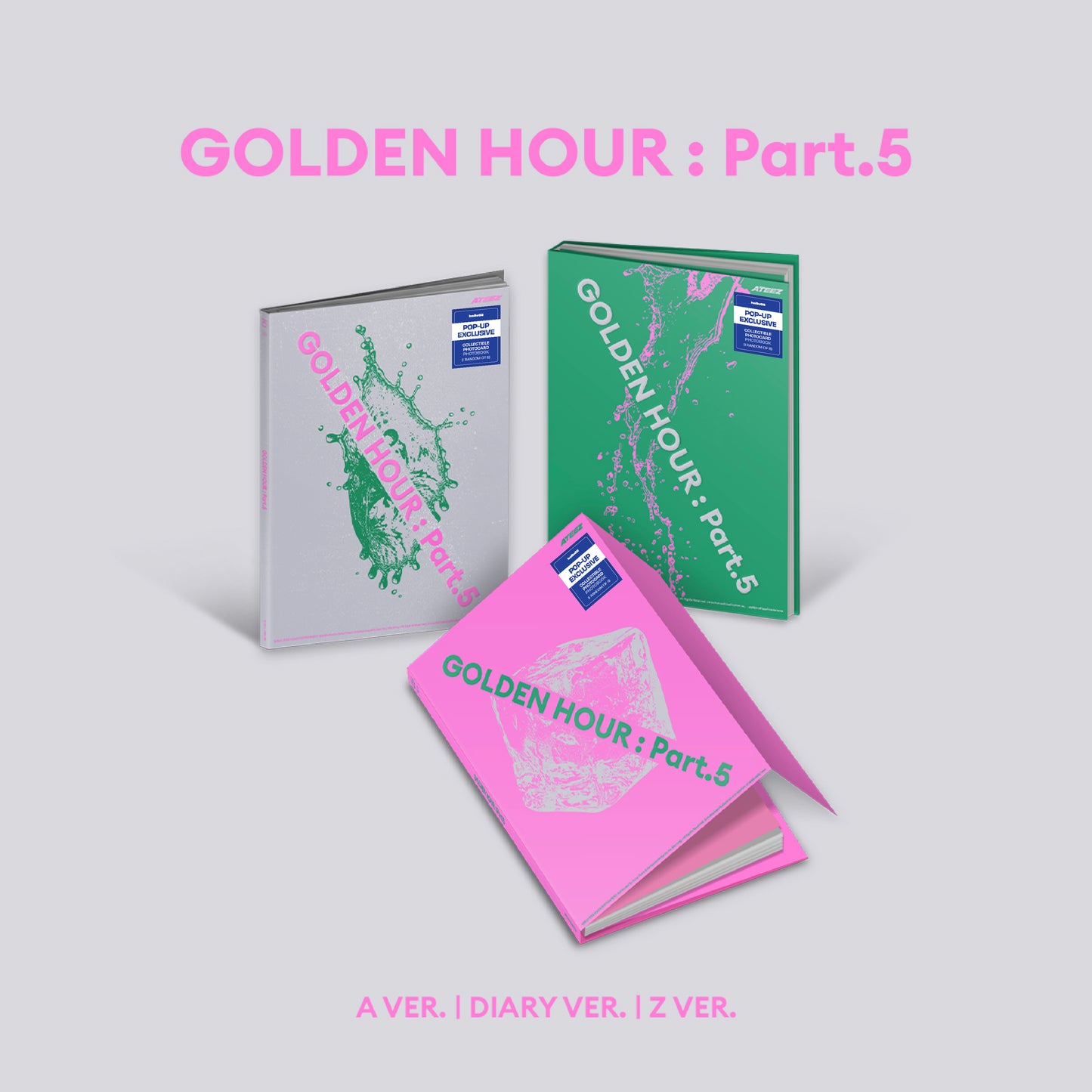 J-store.Online Hello82 -  ATEEZ - GOLDEN HOUR : Part.5 - POP-UP Exclusive