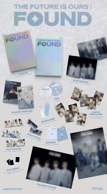 AB6IX - 8TH EP - THE FUTURE IS OURS: FOUND - J-Store Online