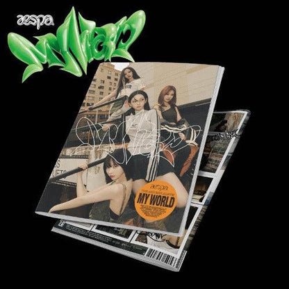 aespa - 3RD MINI ALBUM - MY WORLD - (TABLOID VER.) - J-Store Online