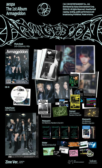 aespa - ARMAGEDDON (THE 1ST ALBUM) - ZINE VER. - J-Store Online